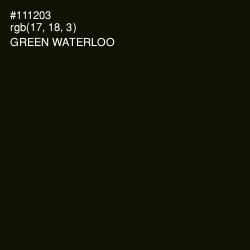 #111203 - Green Waterloo Color Image